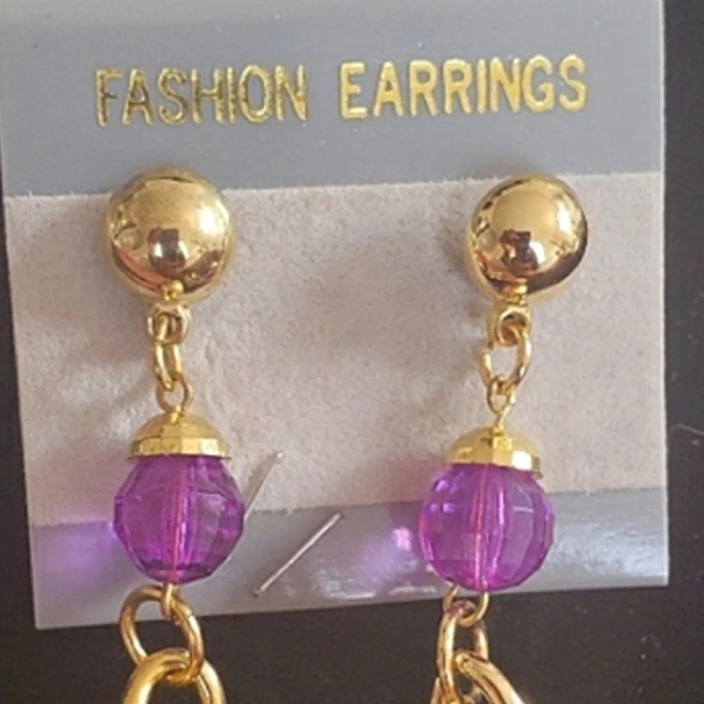 Twist Dropping Earrings.🌴